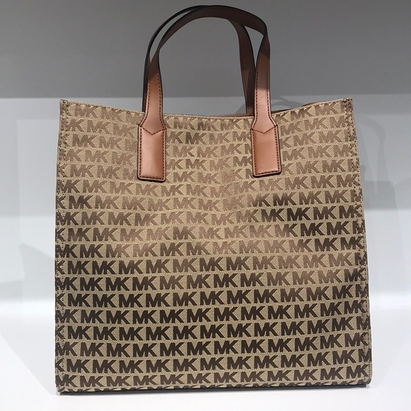 Michael Kors MK Jacquard Large Kenly tote bag - Picture 3 of 9